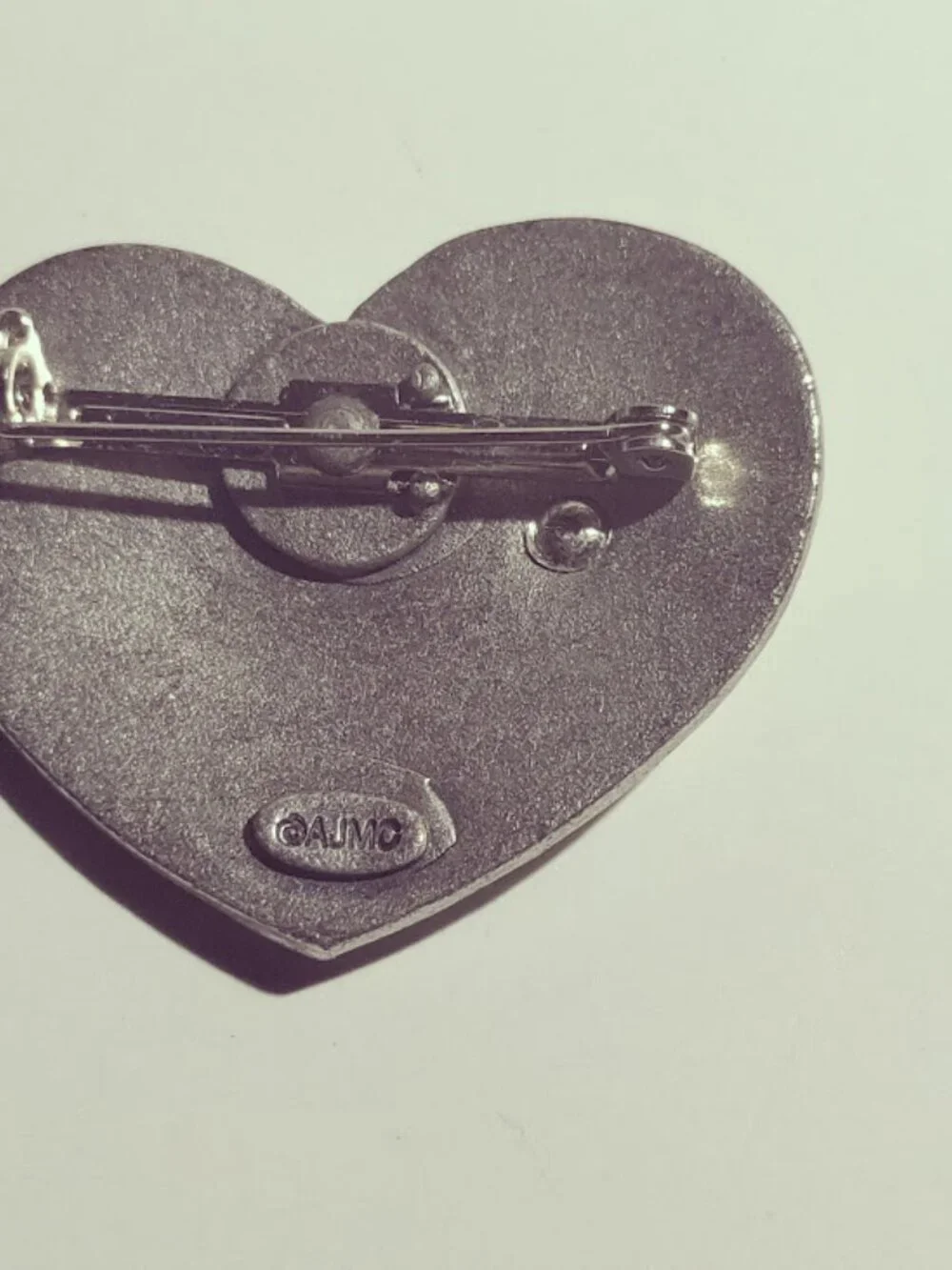 AJMC Angel Heart Brooch Pin